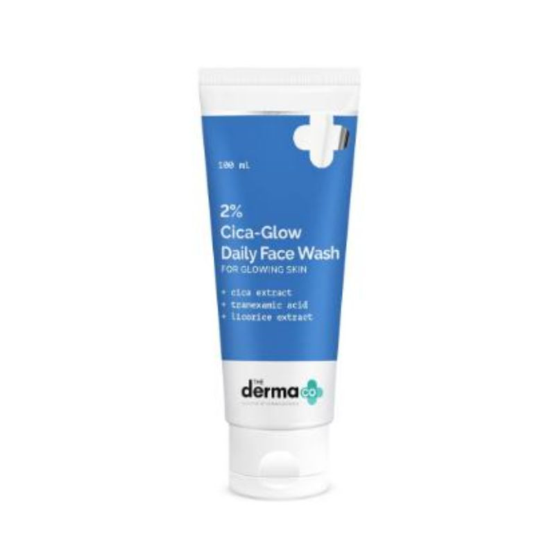 The Derma Co. 2% Cica-Glow Daily Face Wash 100Ml