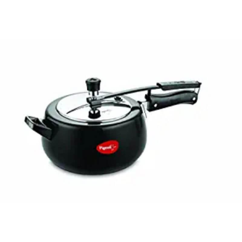 Pigeon 5.0 Ltr Amelia Pressure Cooker AL PRESSURE COOKER HARD ANODISED IB WITH SS LID-AMELIA 5 LTR