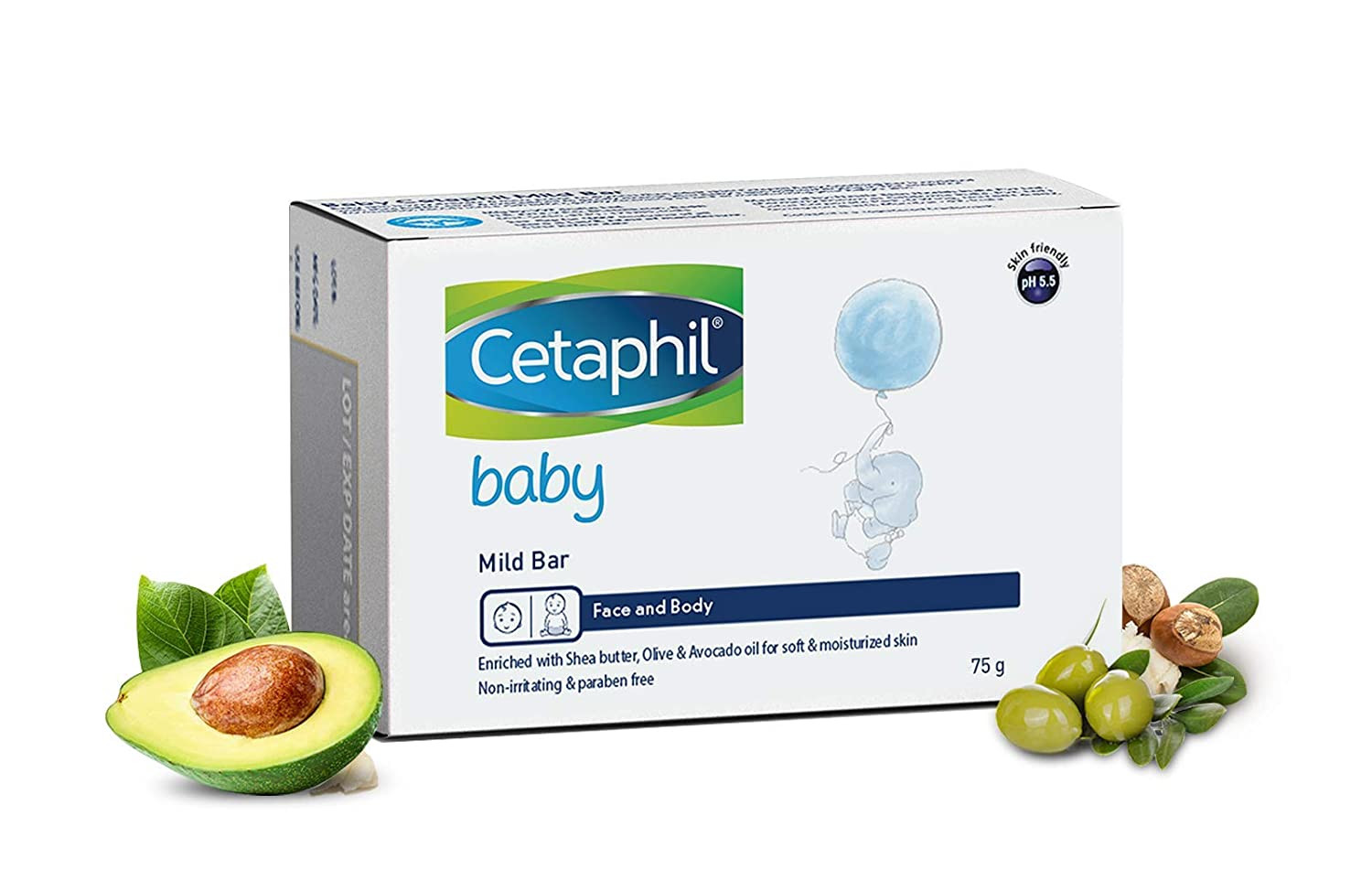 Cetaphil Baby Mild Bar 75 Gm