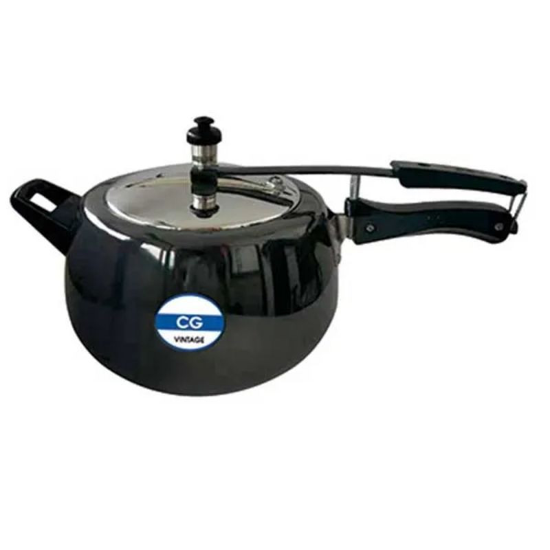 CG Vintage 5 Ltr Hard Anodised Induction Base Aluminium Pressure Cooker Vintage 5 Ltr H. A with IB