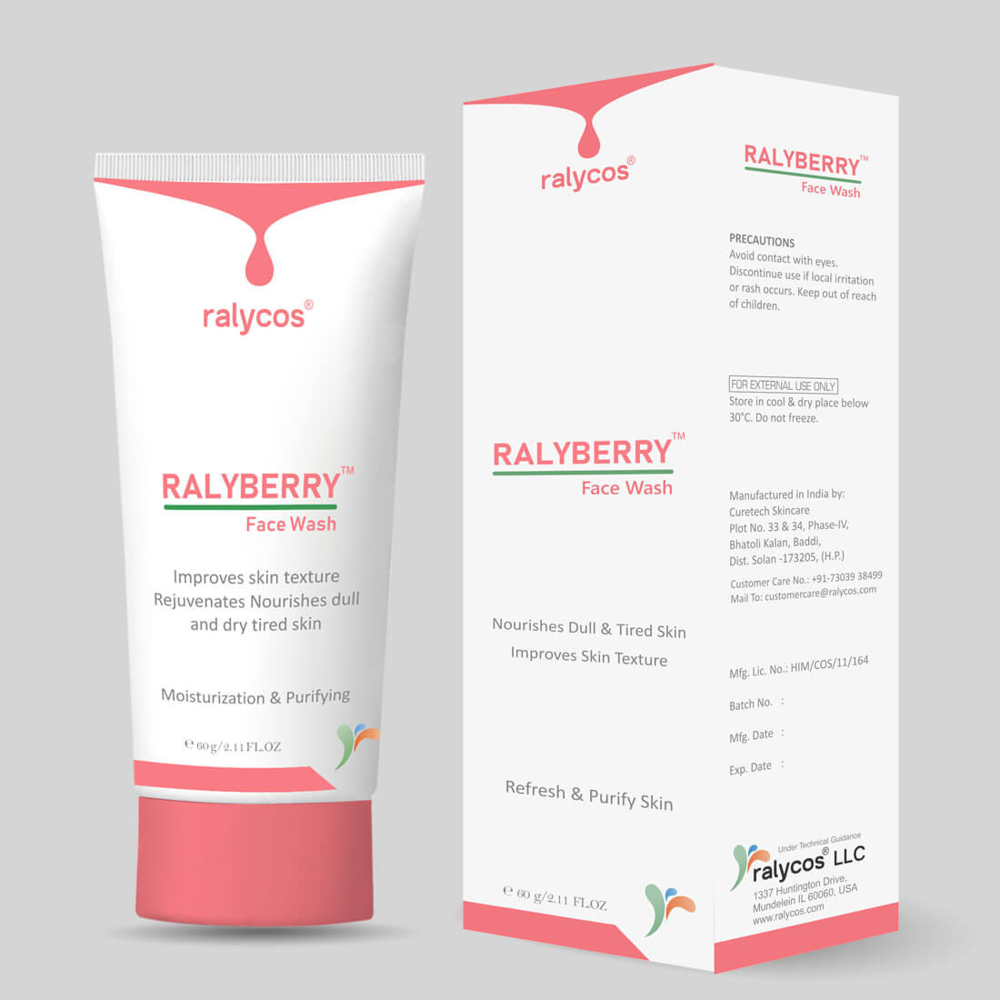 Ralycos Ralyberry Face Wash 60Gm