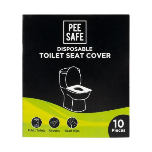 Pee Safe Disposable Toilet Seat Covers - Pack Of 10