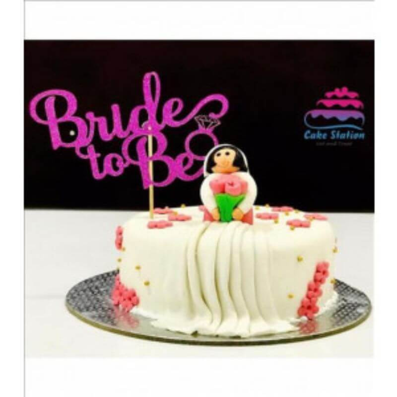 Cake Station Bride To Be Cake (04) - 1 Pound