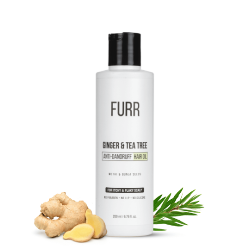 Furr Ginger And Tea Tree Anti Dandruff Hair Oil 200Ml