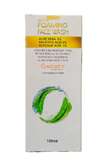 Olnatures Extra Foaming Face Wash 100Ml