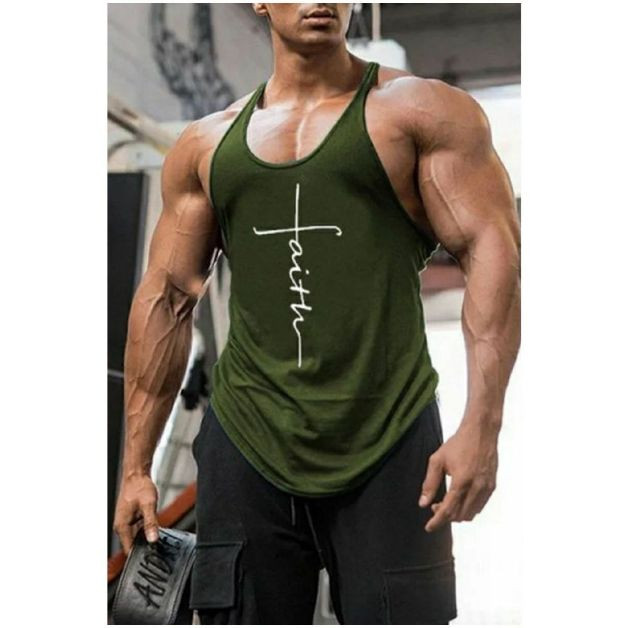 Cotton Sleeveless Bodybuilding Gym Vest For Men
