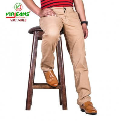 Virjeans (Vjc 768) Stretchable Cotton Chinos Pant For Men
