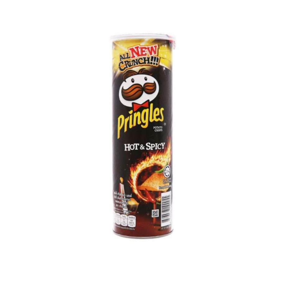 Pringles Hot & Spicy 107 gm x 12