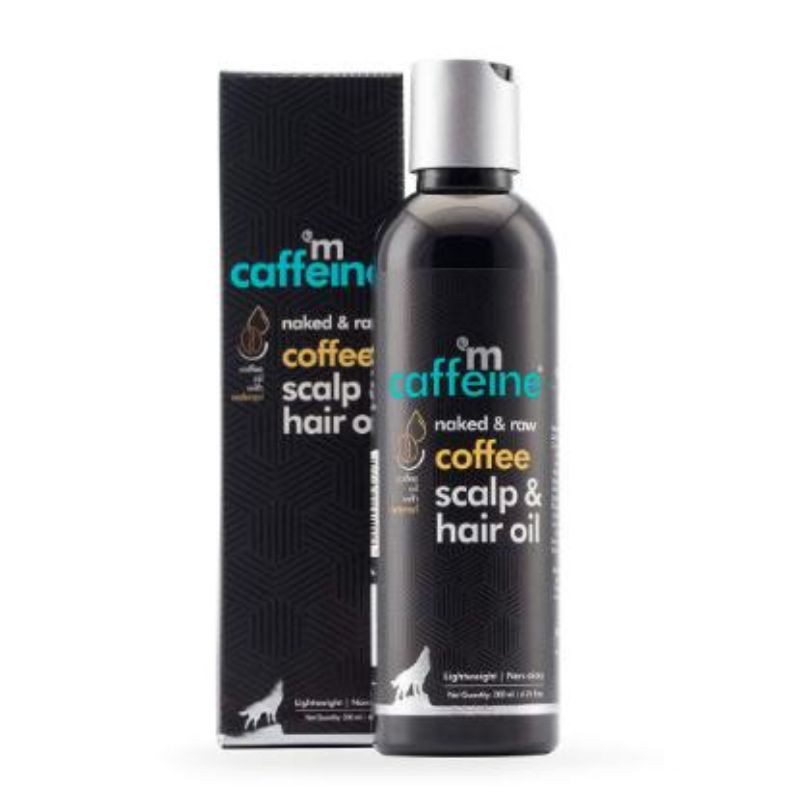 Mcaffeine Naked & Raw Coffee Scalp & Hair Oil For Hair Growth With Redensyl & Argan Oil 200Ml