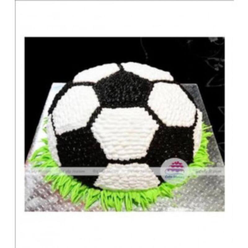 Cake Station Football Shape Cake - 1 Pound