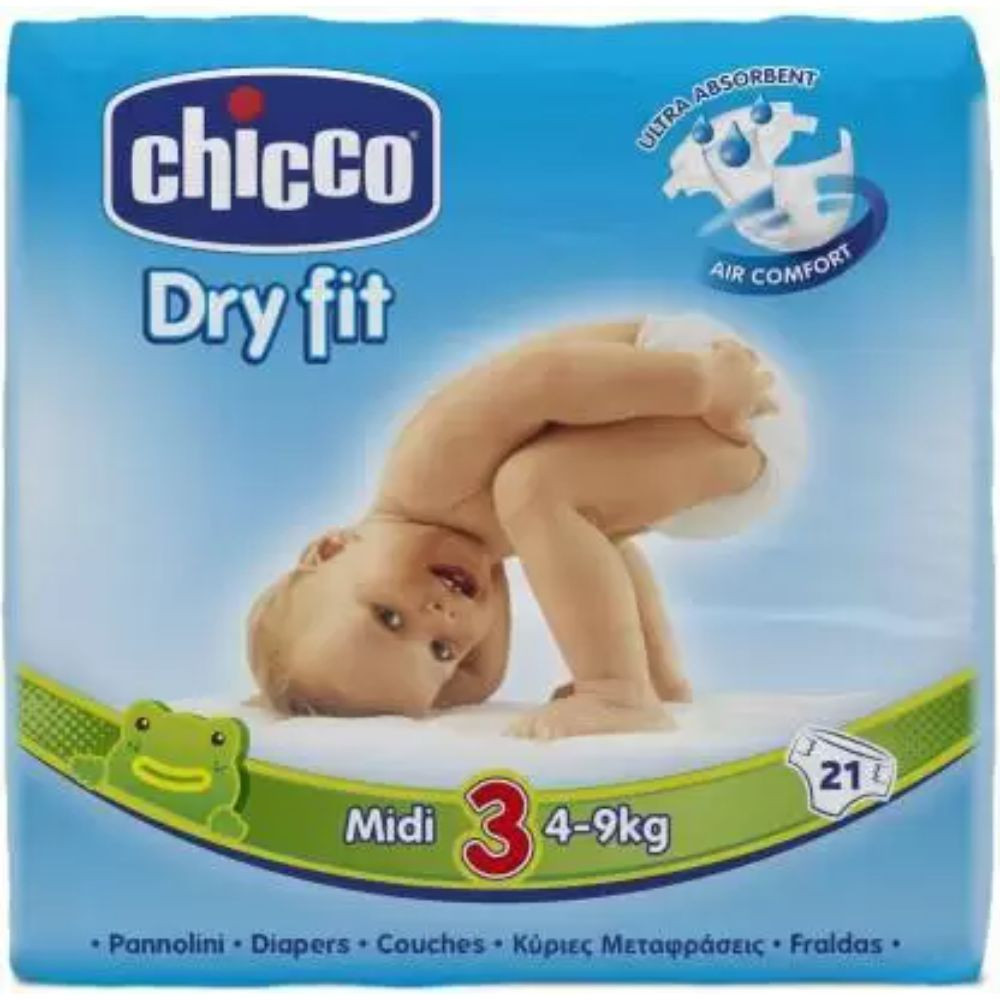 Chicoo DRY DIAPERS CHICCO NAPPIES MIDI 21
