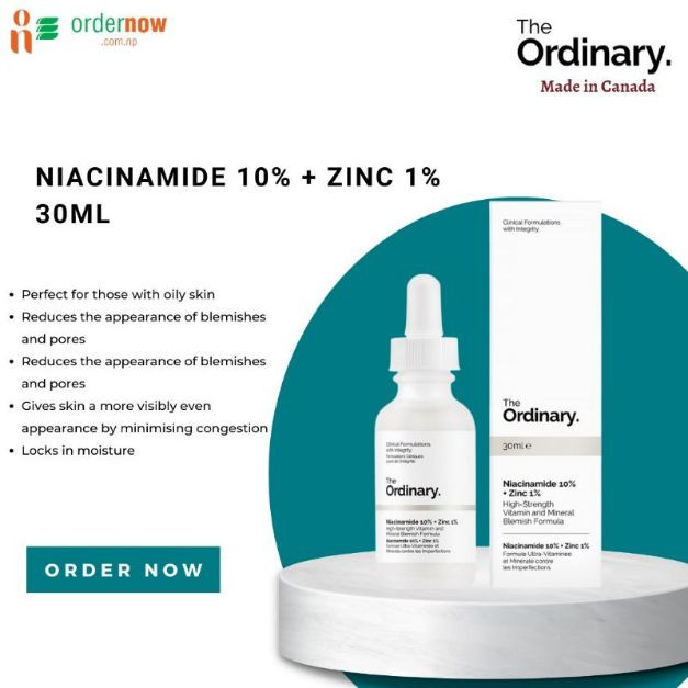 The Ordinary Niacinamide 10% + Zinc 1%- 30Ml