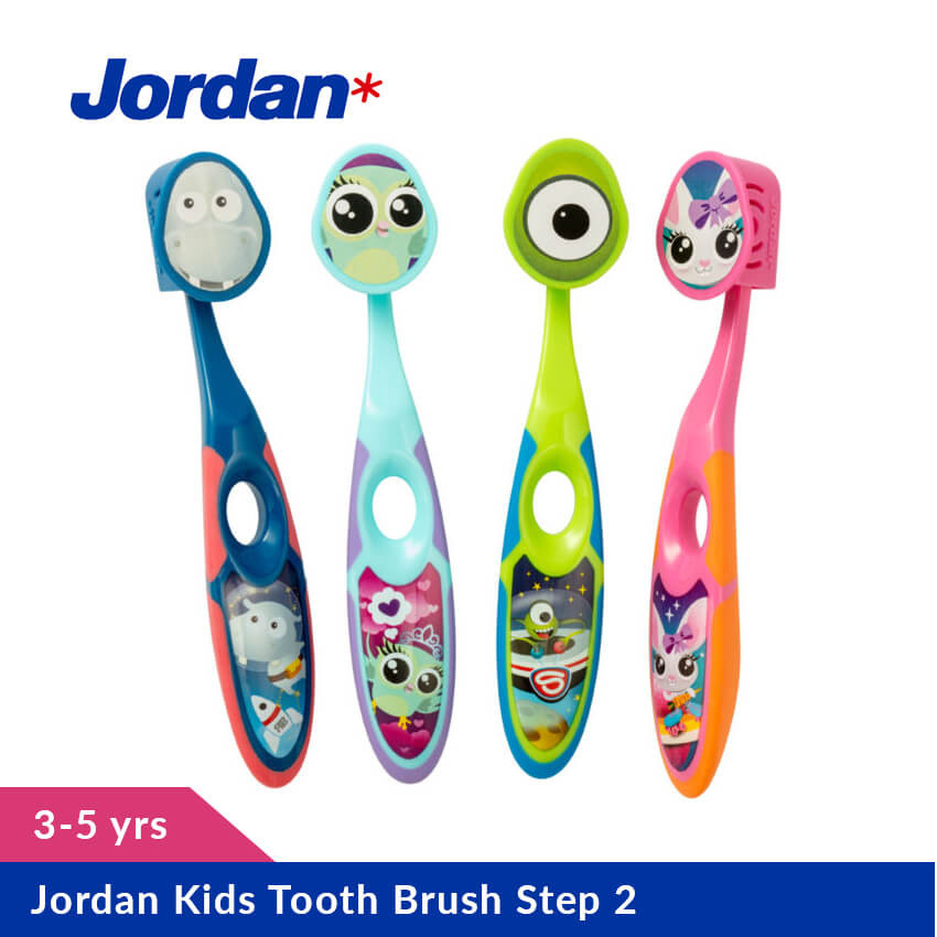 Jordan Kids Tooth Brush Step 2, (3-5 Yrs)
