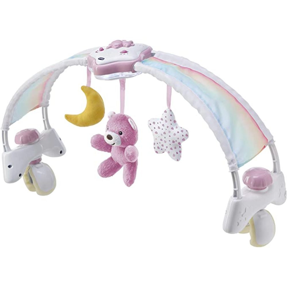 Chicoo TOY FD RAINBOW BED ARCH PINK