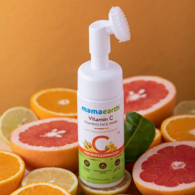 Mamaearth Vitaminc Foaming Facewash