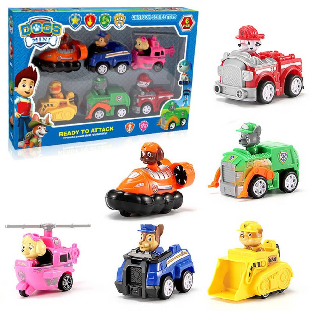 PAW PATROL CHARACTER SET TOY