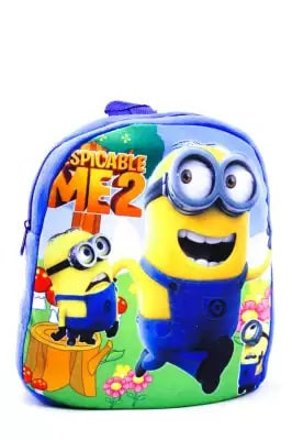 Blue Minions Printed Playgroup Backpacks