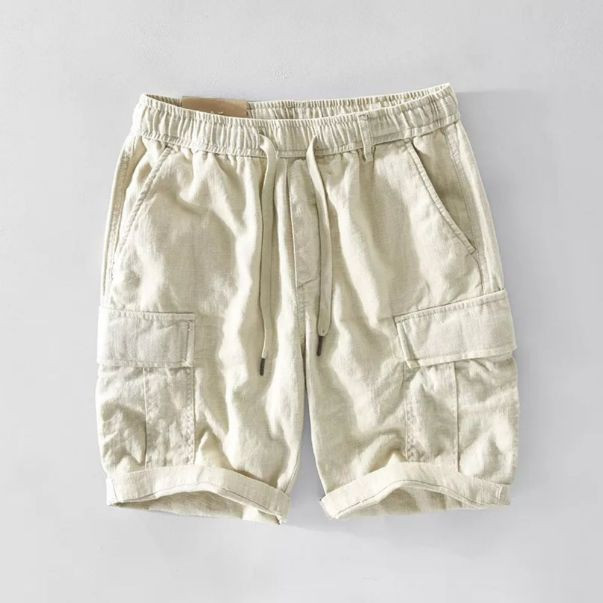 Summer Basic Multi Purpose Pocket Cargo Shorts For Men