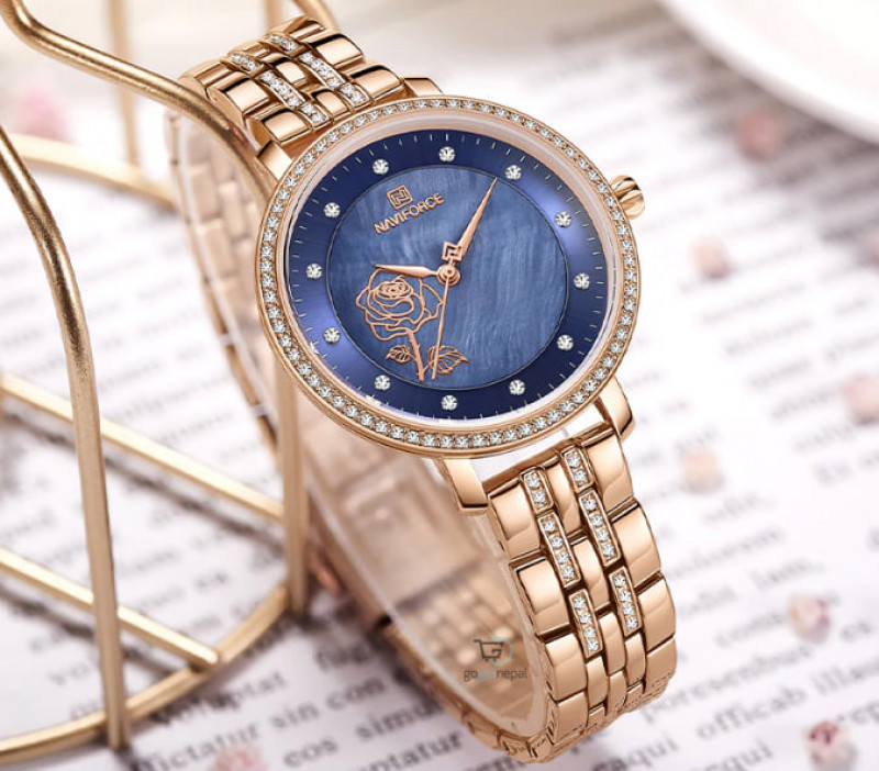 NaviForce-5017 copper blue Watch