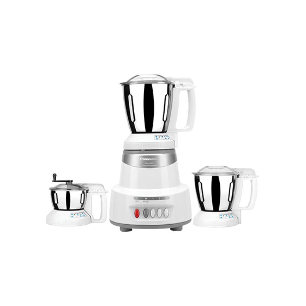 Panasonic 600W Super Mixer Grinder with 3 Jars Marble Silver (Elements series) MX-AV325 MARBLE SILVER