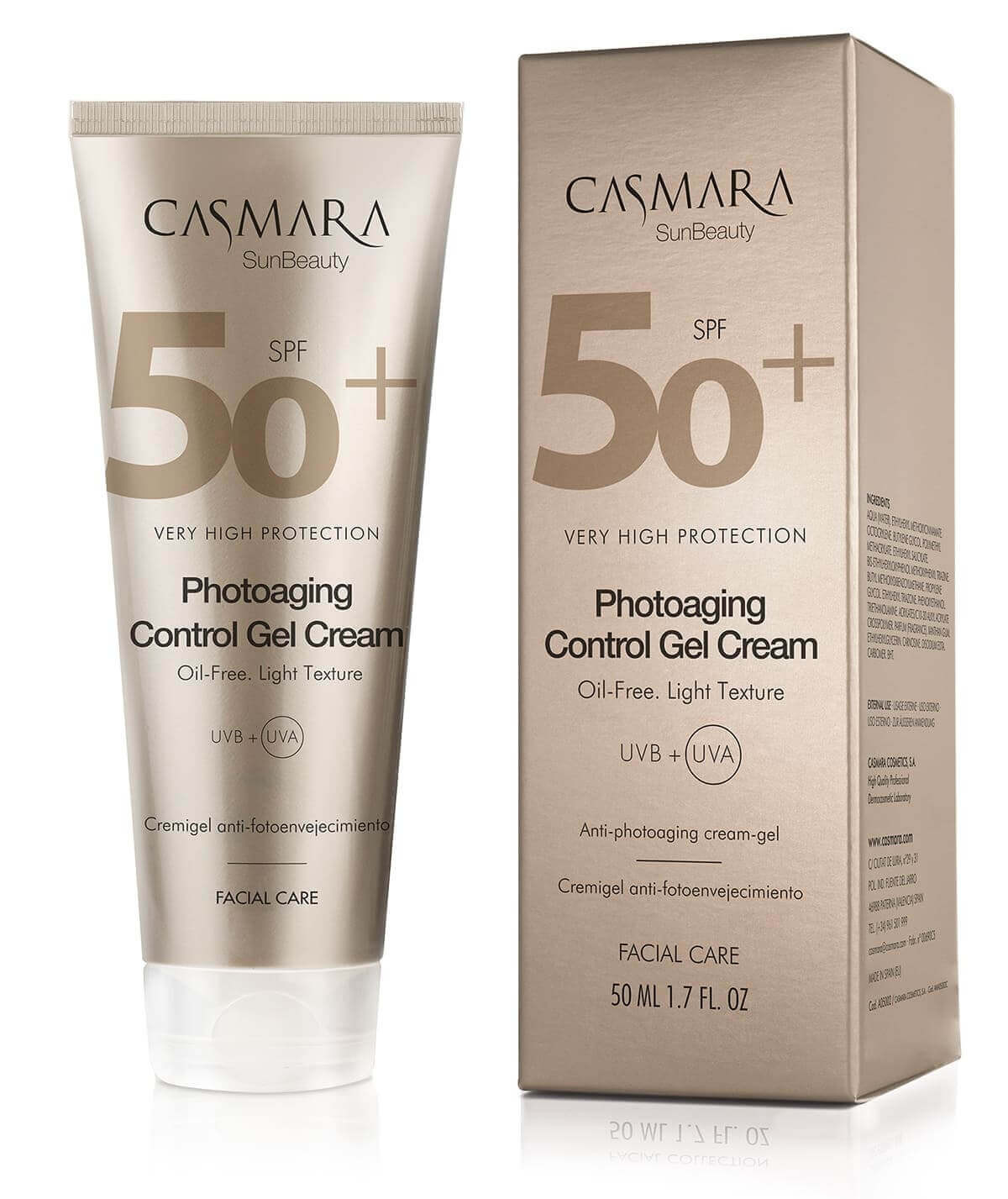 Casmara Photoaging Control Gel Cream Spf 50 + 50Ml