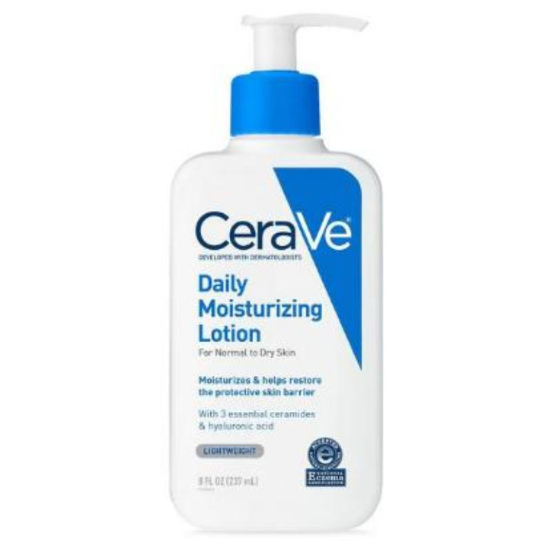 Cerave Daily Moisturizing Lotion For Dry Skin | Body Lotion & Facial Moisturizer With Hyaluronic Acid And Ceramides | 237Ml