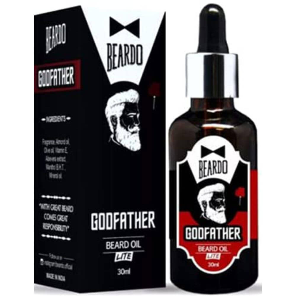 Beardo Godfather Lite Beard And Moustache Oil, 30 Ml