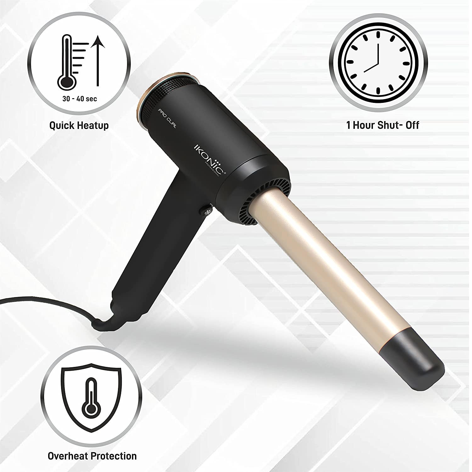Ikonic Pro Curl- Hair Curler