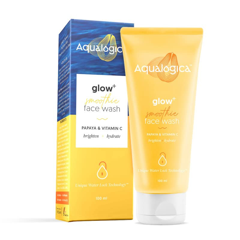 Aqualogica Glow+ Smoothie Face Wash 100Ml