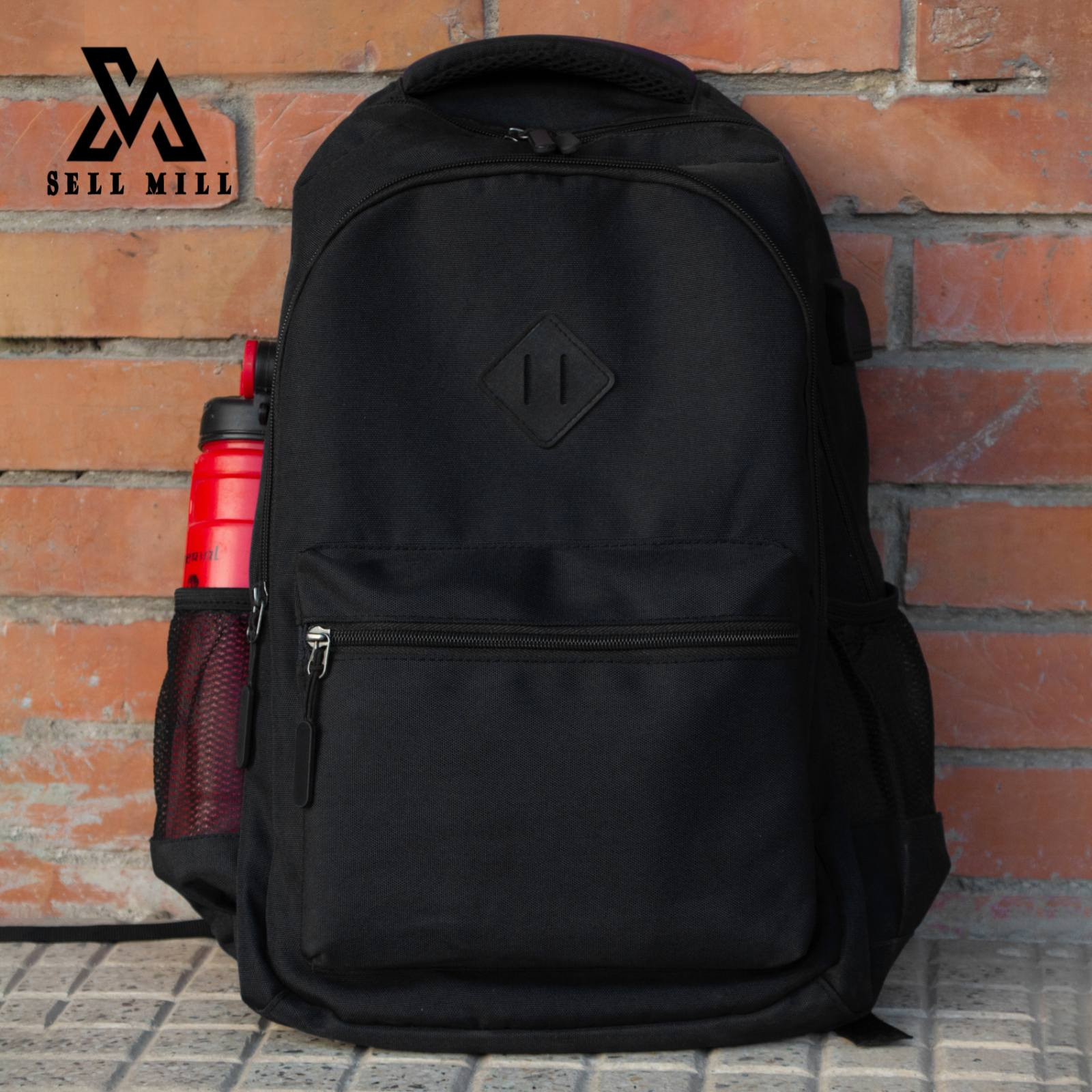 Shuffle Unisex Backpack (Black)