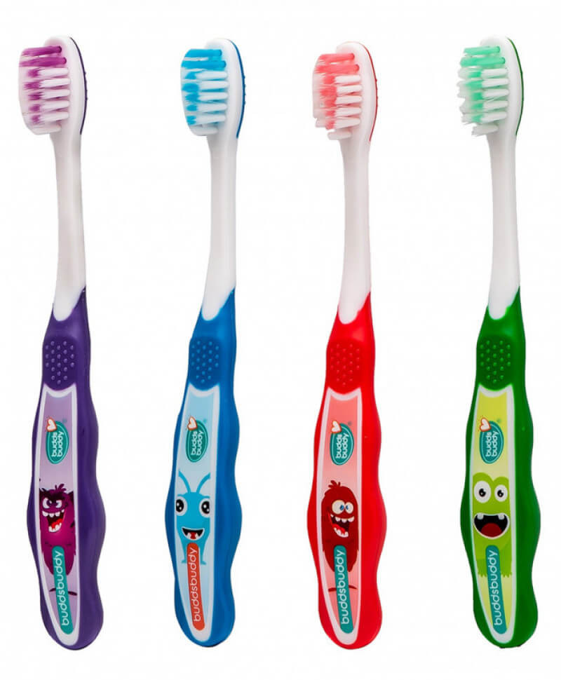 BuddsBuddy Monster Kids Toothbrush (1pc)