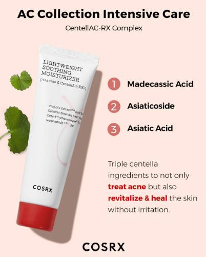Cosrx Ac Collection Lightweight Soothing Moisturizer 80Ml