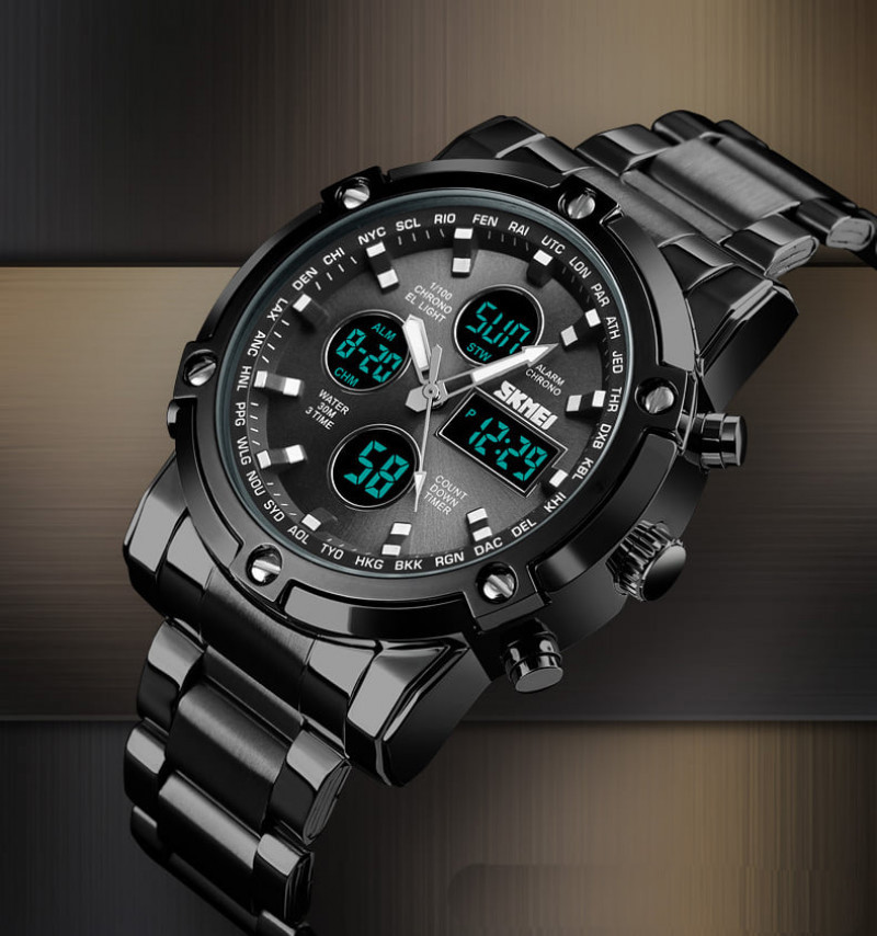 NaviForce-1389 Black Watch