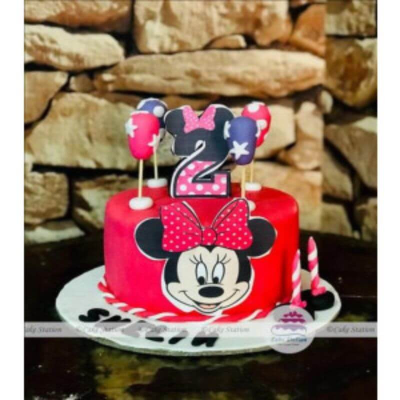 Cake Station Micky Mouse Designed Cake - 1 Pound