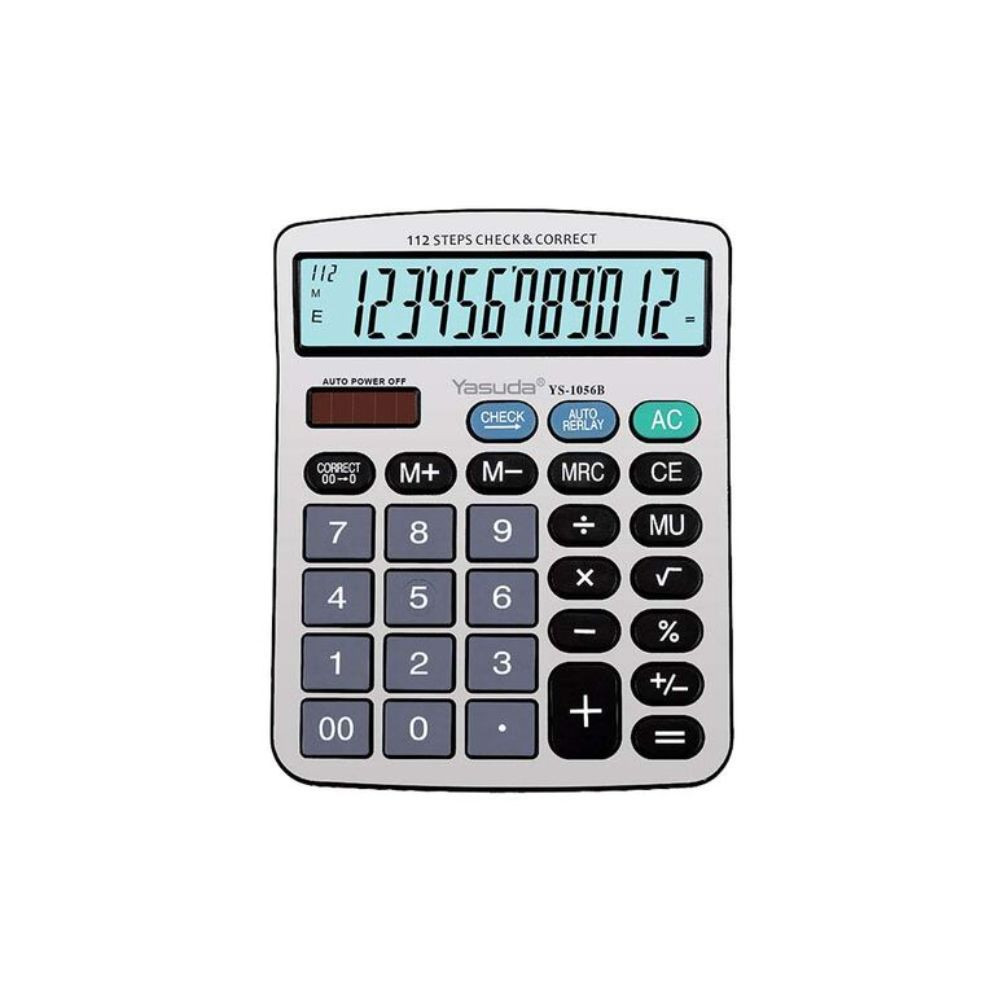 Yasuda 12 Digits Calculator YS-1056B