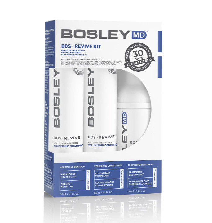 Bosleymd Bosrevive Non-Color Treated Hair 30 Day Kit