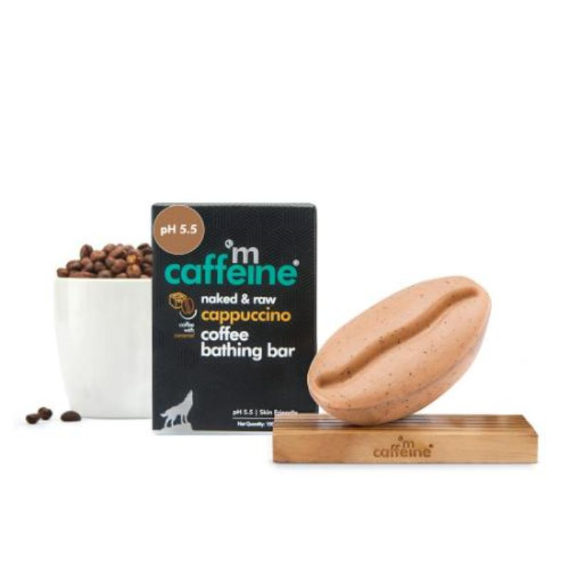 Mcaffeine Cappuccino Coffee Bathing Bar 100Gm