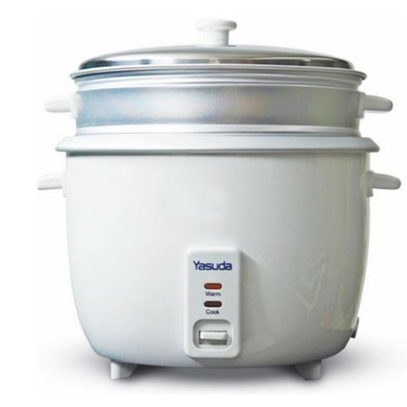 Yasuda 1.8 Litre Drum Rice Cooker Silver YS-1800P Silver