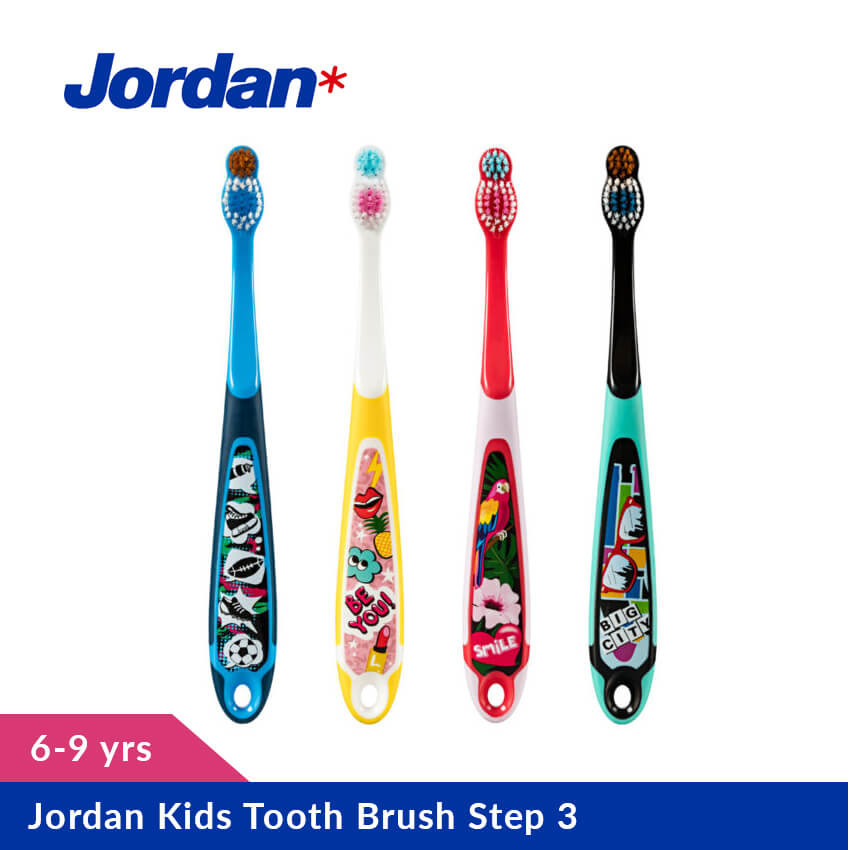 Jordan Kids Tooth Brush Step 3, ( 6-9 Yrs )