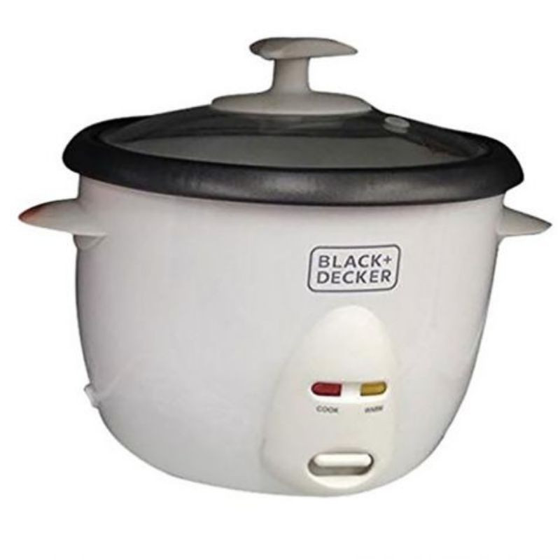 Black Plus Decker 1L Automatic Rice Cooker RC1050-B5