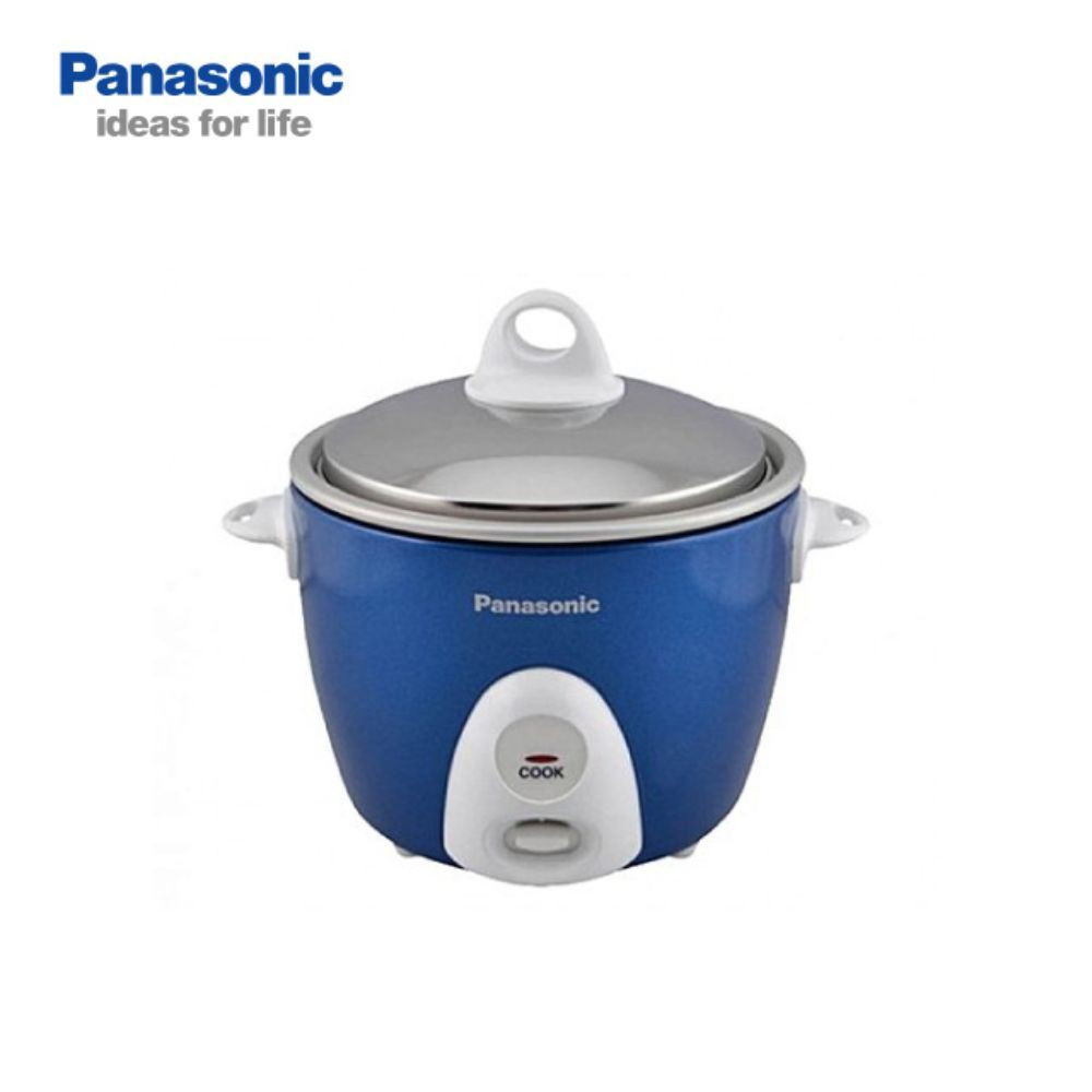 Panasonic 0.6 Litre Rice Cooker Drum Bachelor Cooker SR-G06-BLUE