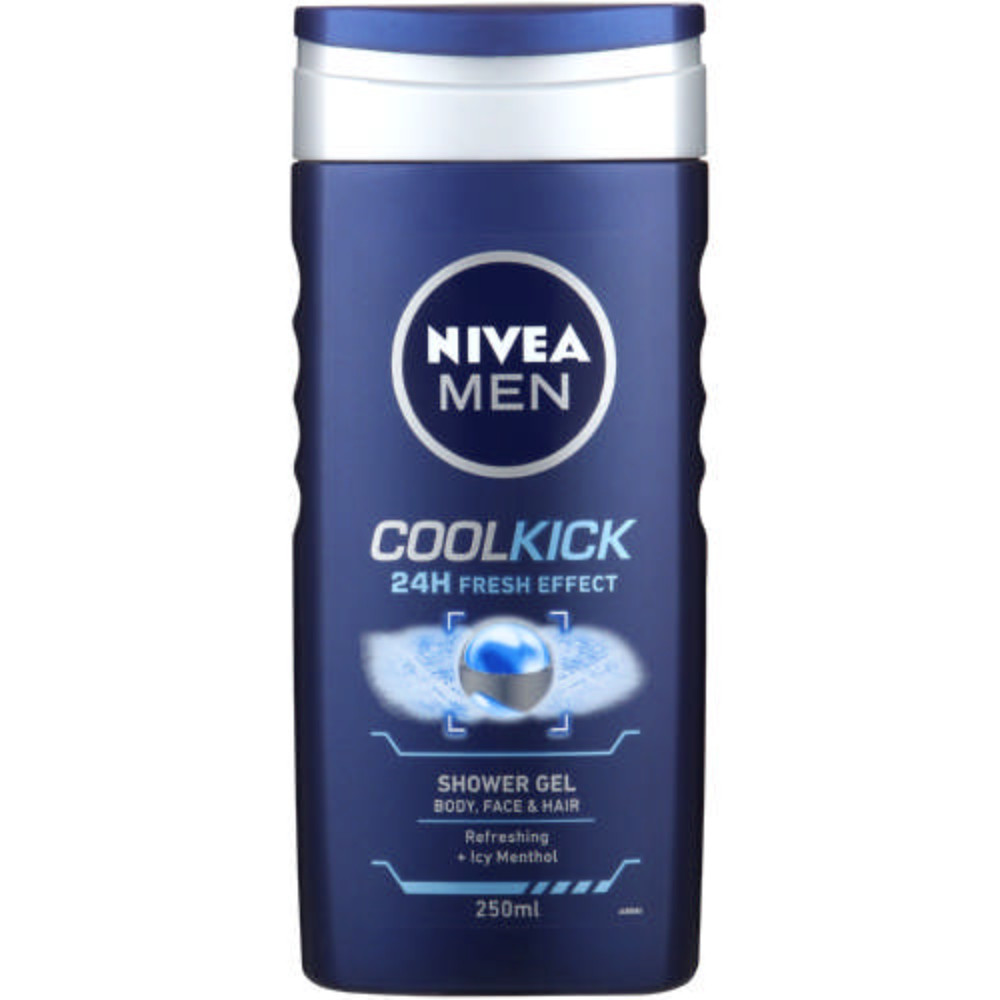 Nivea Men Shower Gel Cool.k 250 Ml
