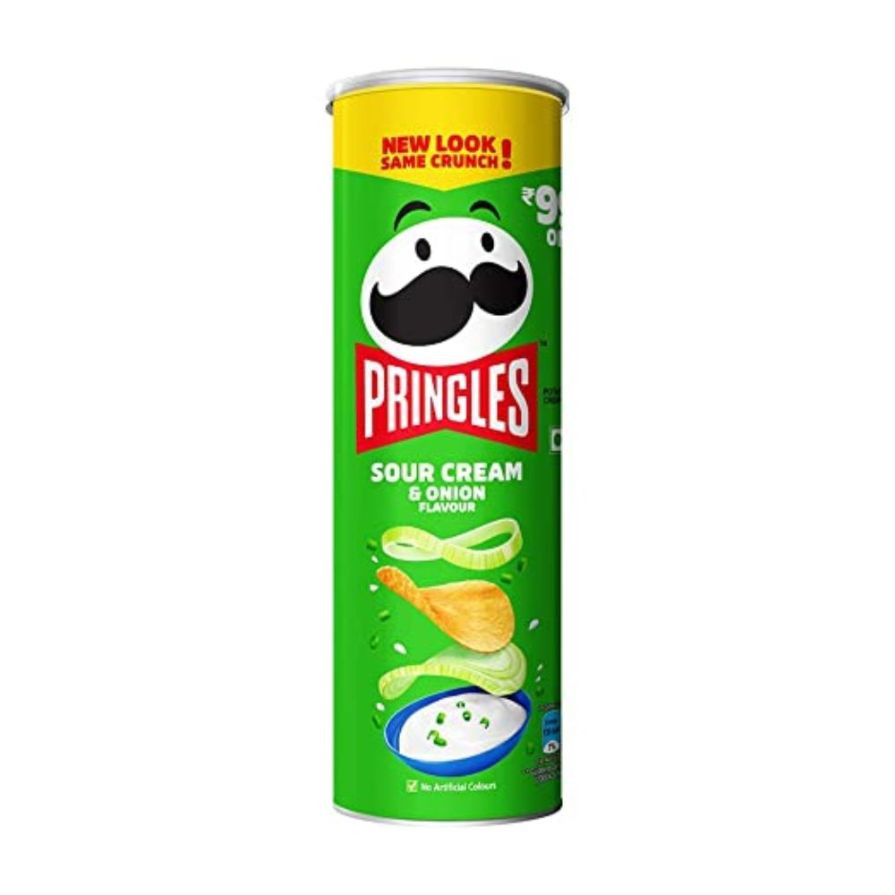 Pringles Sour Cream & Onion 107 gm x 12