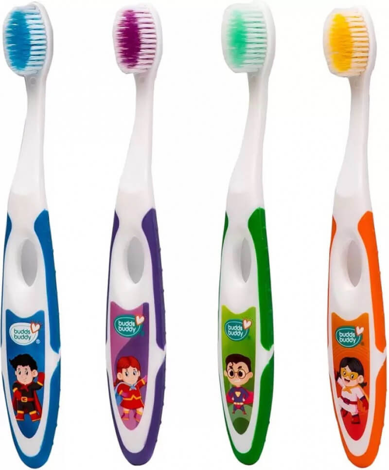 BuddsBuddy Hero Kids Toothbrush (1pc)