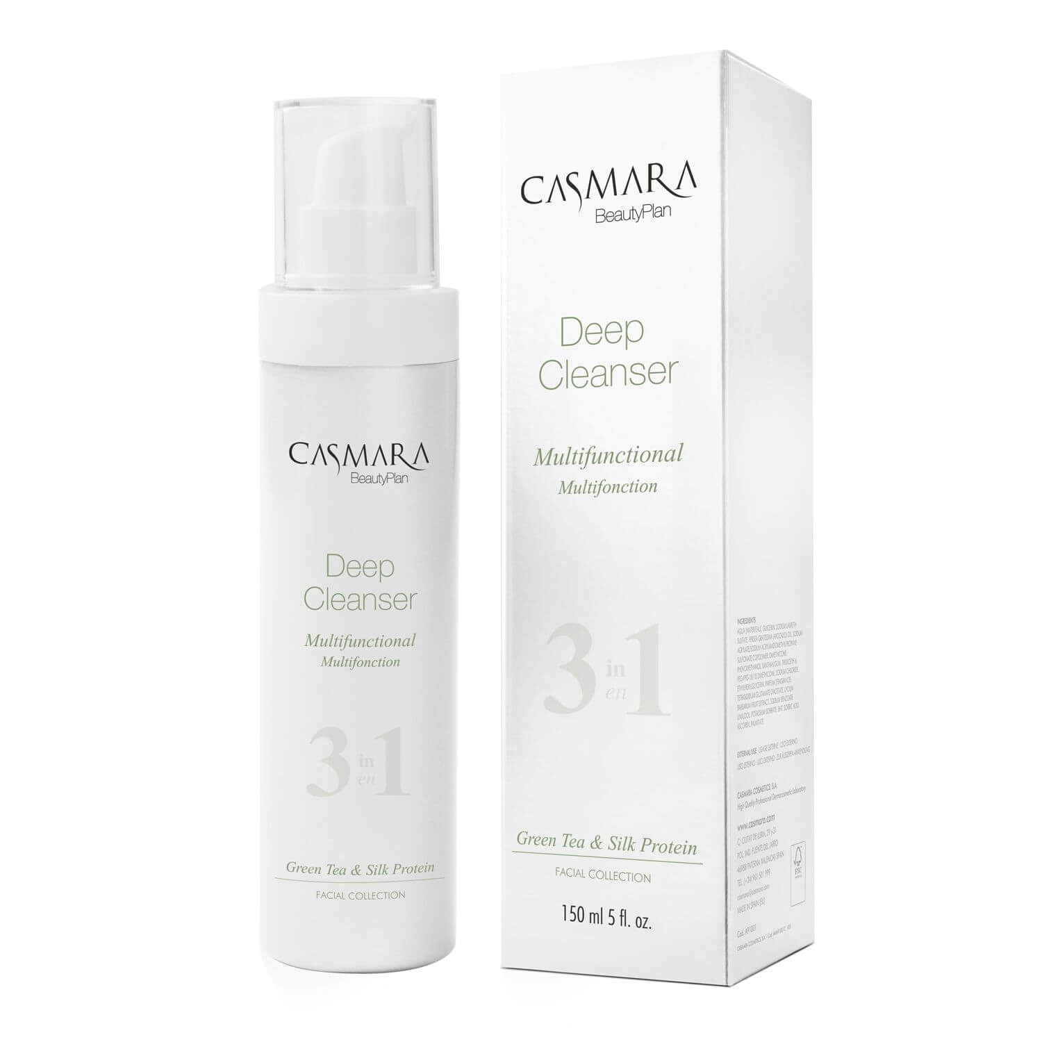 Casmara 3 In 1 Cleanser Deep Cleansing 150Ml