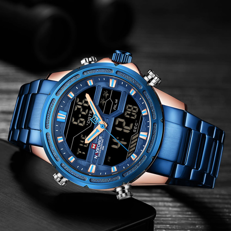 NaviForce-9138 blue Watch