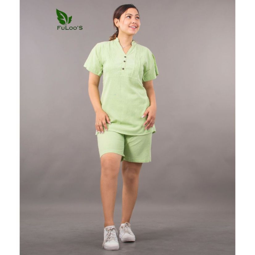 FuLoo'S 2 Piece Cotton Outfits For Women,