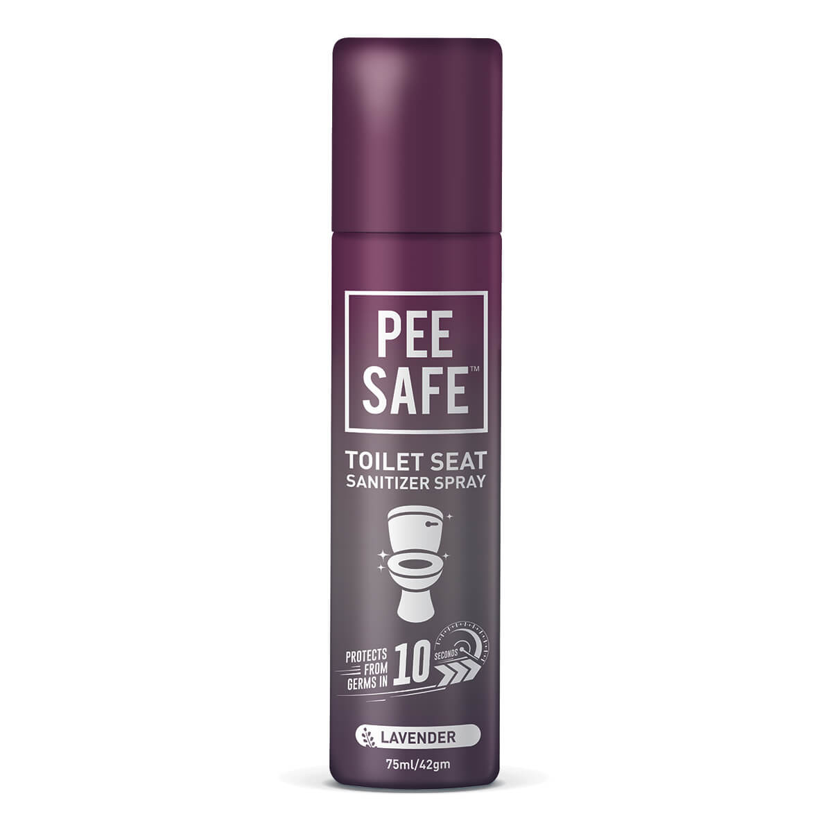 Pee Safe - Toilet Seat Sanitizer Spray 75Ml Lavender