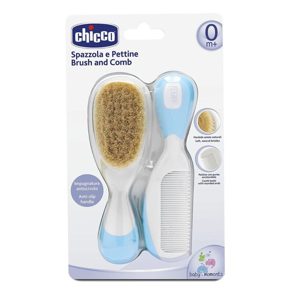 Chicoo BRUSH AND COMB LIGHT BLUE