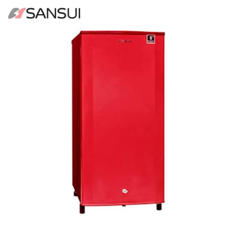 Sansui 170 Litre Single Door Burgundy Red Refrigerator SPC170BR
